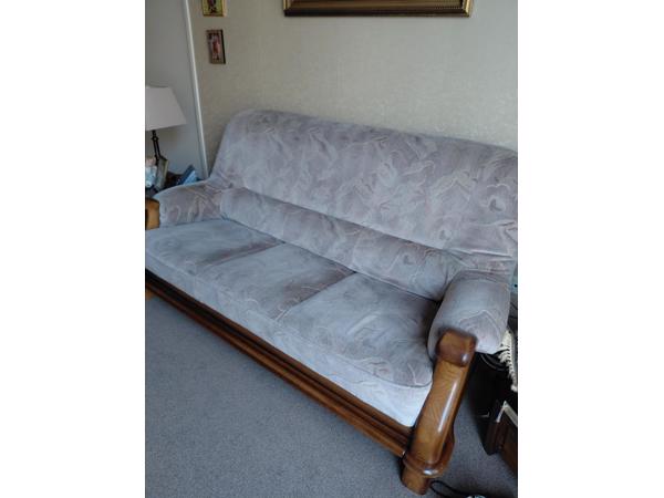 Stevige mooie zitbank 3 pers