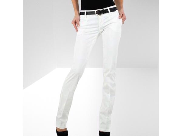 Dromedar broek extra lang creme wit recht model 31/ L