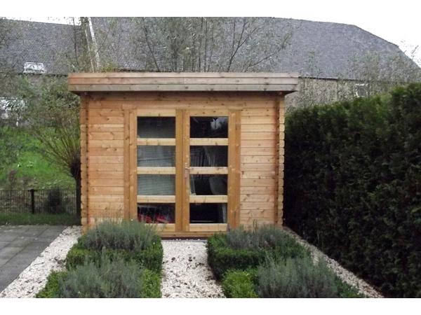 NIEUW moderne blokhut 325 M te koop