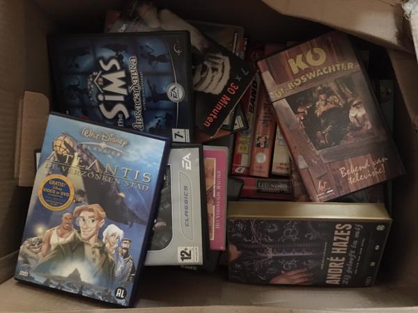 Videobanden CDRom + DVD