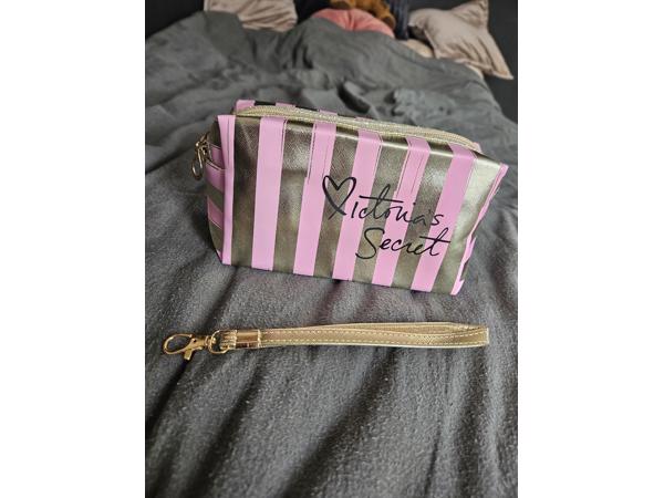 Victoria secret toilettas Licht Roze/Goud