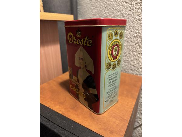 Droste cacao blik afm. 8,5 x 13,5 x 5,5 cm