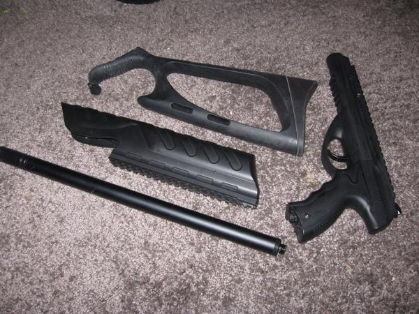 Te koop aangeboden : Luchtbuks Morph 3x