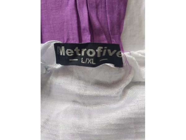 Metrofive zomer rok lila groen M/L 38/40