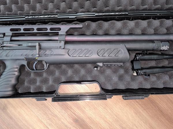 Hatsan BullBoss PCP + Richtkijker & Laser + HILL POMP MK5
