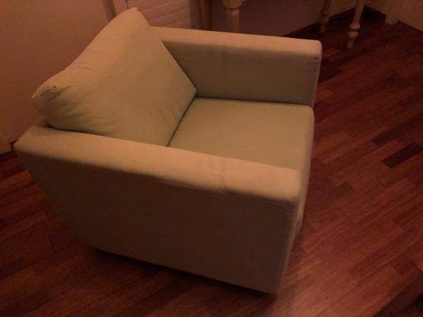 Luxe modern groene fauteuil voor jong interieur