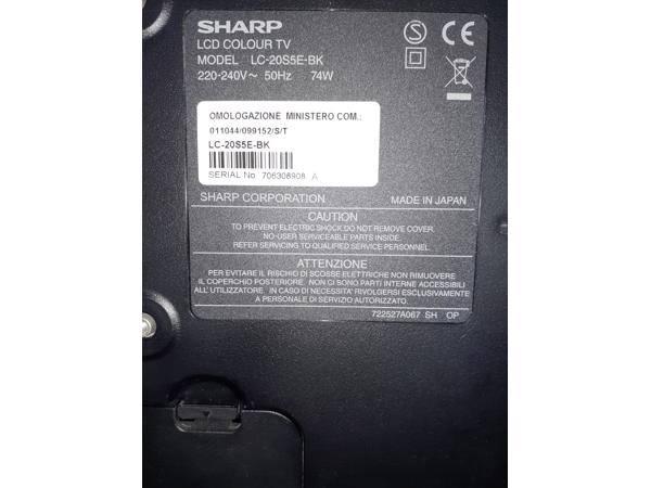 LCD TV Sharp Aquos 20 inch