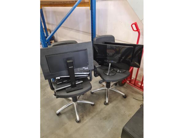 leegverkoop beeldschermen desktops en toebehoren