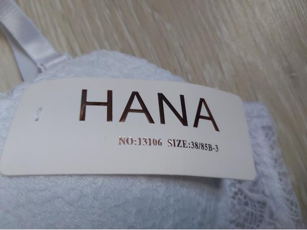 Hana - 13106 - Push up - Beugel - BH wit kant 85B
