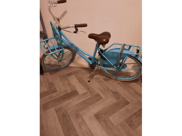 Meisjes fiets 24 inch blauw