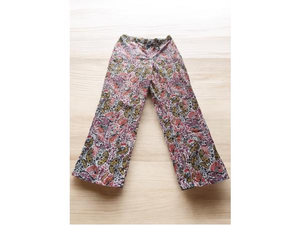 Gekleurde zomer print broek XL