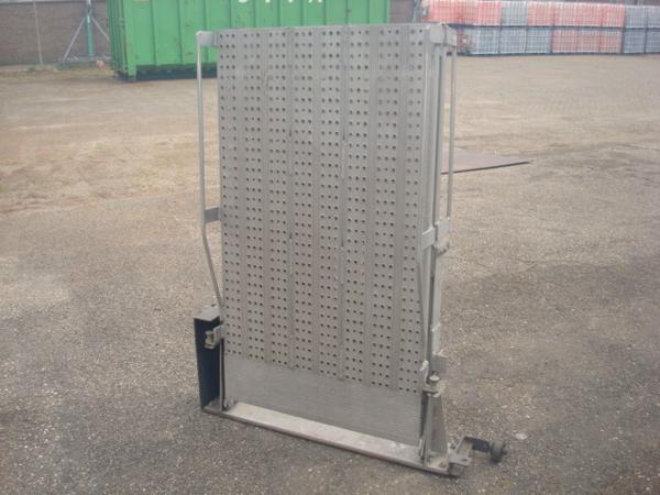 Oprijplaat rampe opvouwbaar aluminium