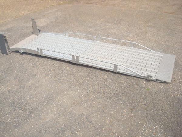 Oprijplaat rampe opvouwbaar aluminium