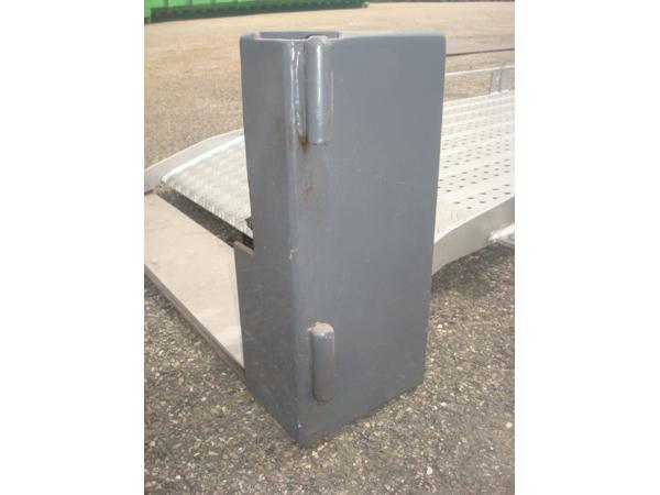 Oprijplaat rampe opvouwbaar aluminium