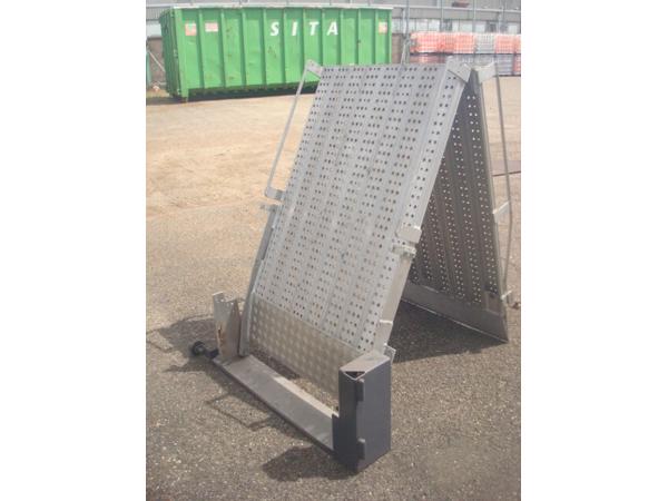 Oprijplaat rampe opvouwbaar aluminium