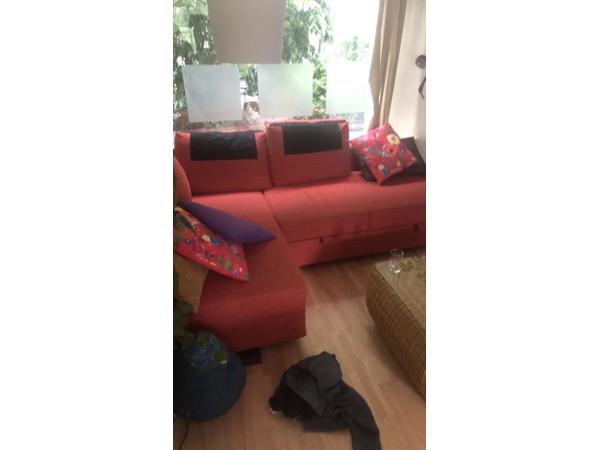 Ikea zit/slaap bank mer kleine gebruikerssporen