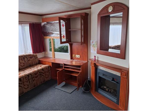 Te koop stacaravan 11 x 3,70 meter