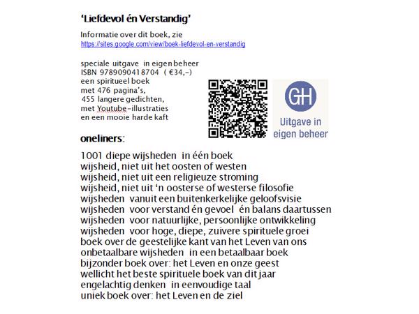 boek: ‘Liefdevol én Verstandig’