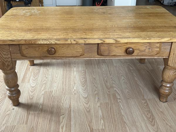 Salontafel hout (l) 120x (b) 70x (h) 50