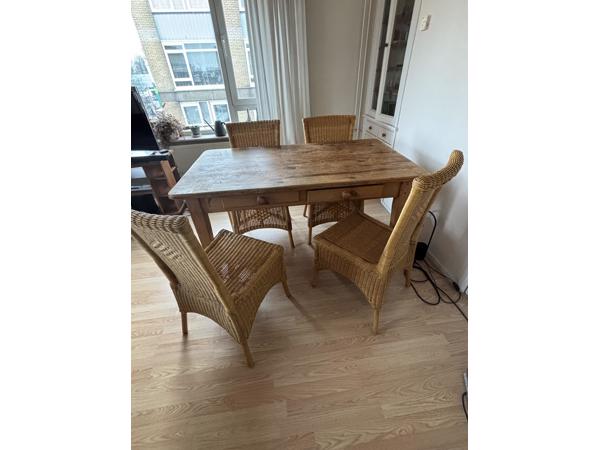 Salontafel hout (l) 120x (b) 70x (h) 50