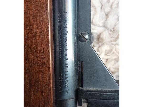 te koop Feinwerkbau mod.300 luchtbuks (kaliber 4,5mm/177)
