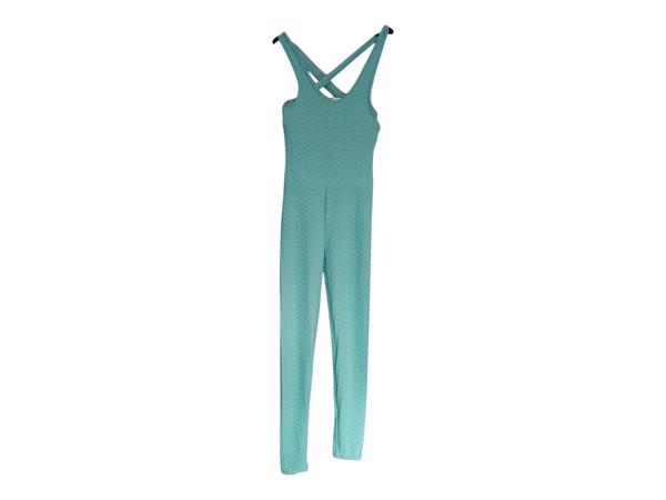 Sport jumpsuit mintgroen S/M