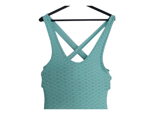 Sport jumpsuit mintgroen S/M