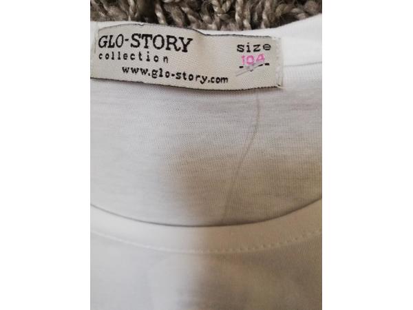 Glo-Story cupcakes t-shirt geel 104