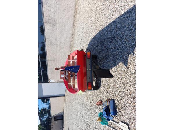 Mooie Stalen Sloep Vlet Replica Kameleon Met Inboard Diesel