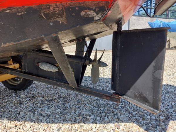 Mooie Stalen Sloep Vlet Replica Kameleon Met Inboard Diesel