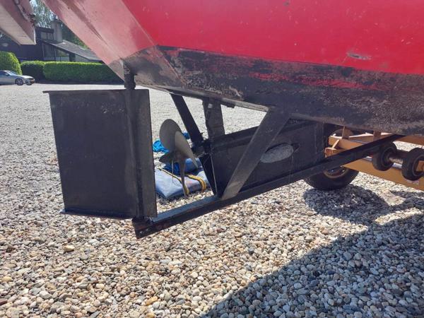 Mooie Stalen Sloep Vlet Replica Kameleon Met Inboard Diesel