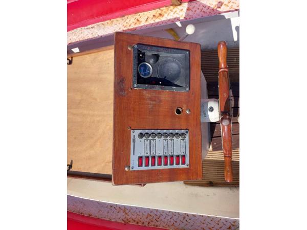 Mooie Stalen Sloep Vlet Replica Kameleon Met Inboard Diesel