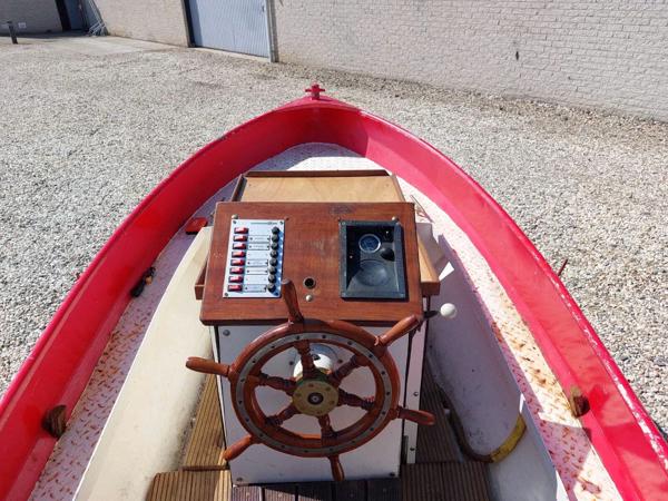 Mooie Stalen Sloep Vlet Replica Kameleon Met Inboard Diesel