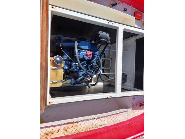 Mooie Stalen Sloep Vlet Replica Kameleon Met Inboard Diesel