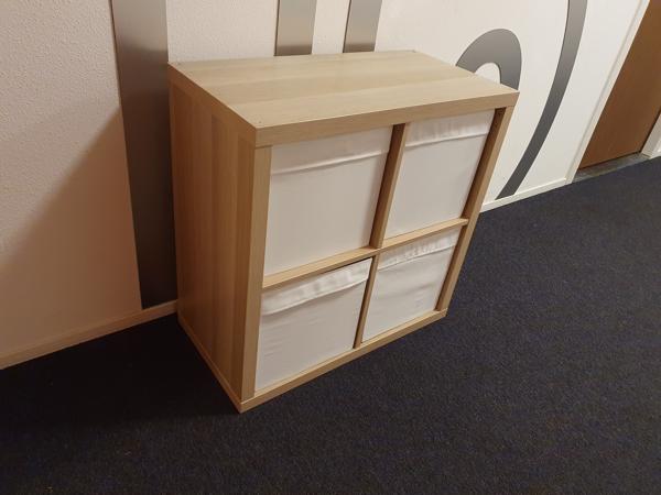 IKEA open kast Kallax, 4 vakken, gratis af te halen in Leiden