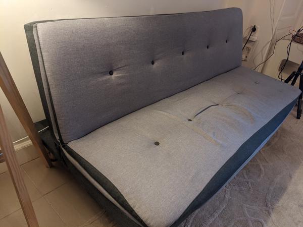 Grijs Futon