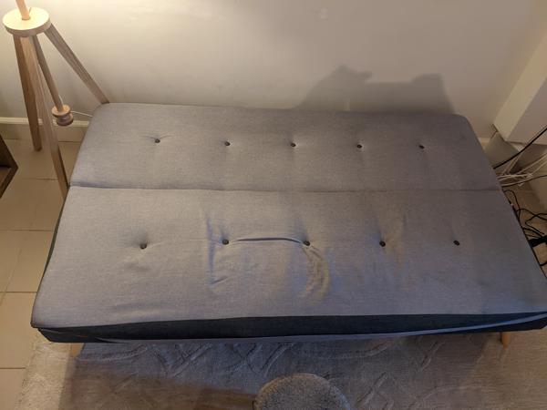 Grijs Futon