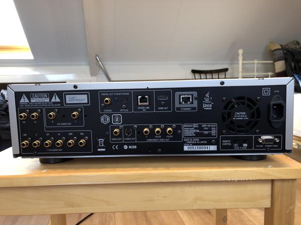 Denon DBP-4010UD (Blue-Ray) Universal Audio/Video player.