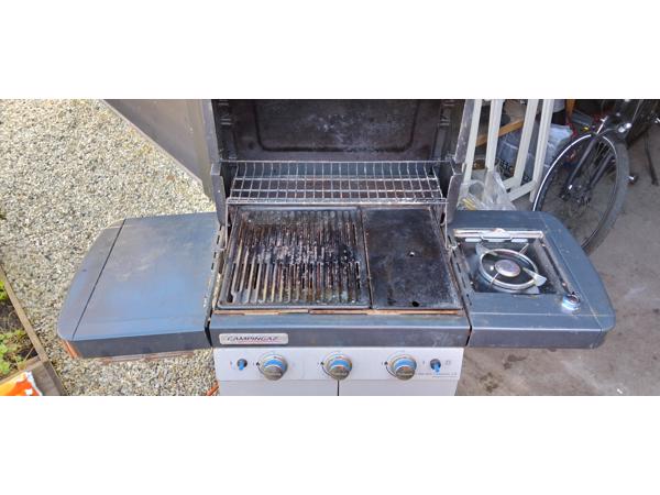 Gebruikte gas BBQ