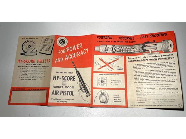 Hy Score luchtbuks met doosje