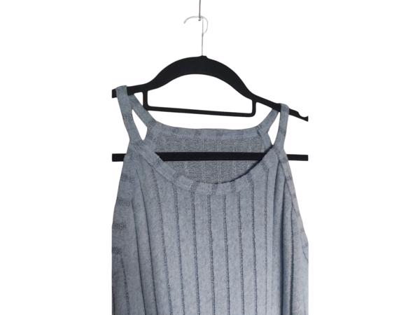 mouwloze jurk lichtblauw 2XL