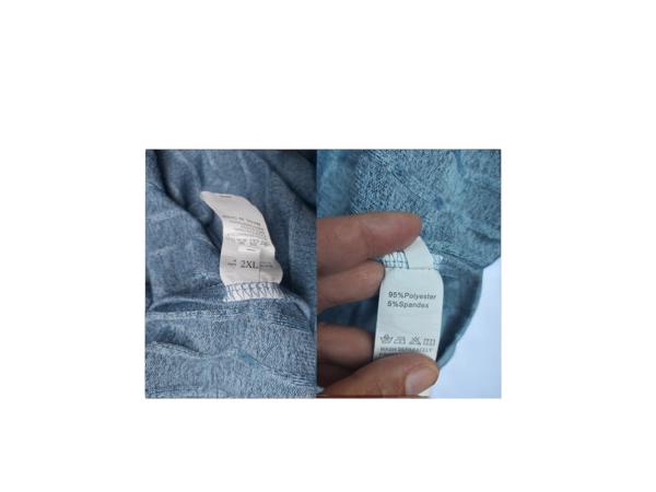 mouwloze jurk lichtblauw 2XL