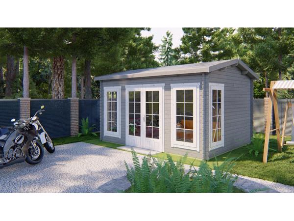 Blokhut - Tuinhuis Arne | 28 mm | vuren onbehandeld