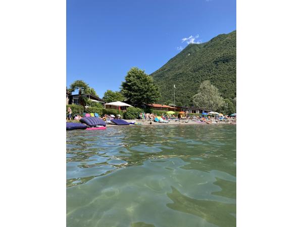 Vakantie italie , luganomeer, Comomeer, aan het strand 🏖