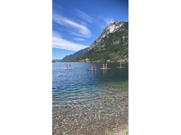 Vakantie italie , luganomeer, Comomeer, aan het strand 🏖