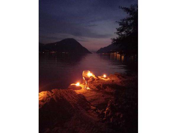 Vakantie italie , luganomeer, Comomeer, aan het strand 🏖