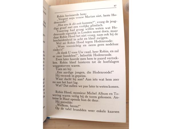 Verdere avonturen van Robin Hood - Henri van Hoorn 122 blz.