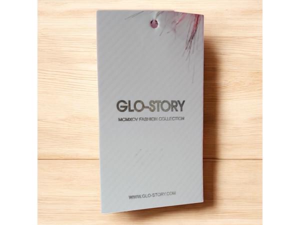 Glo-Story winter jas lang rood M