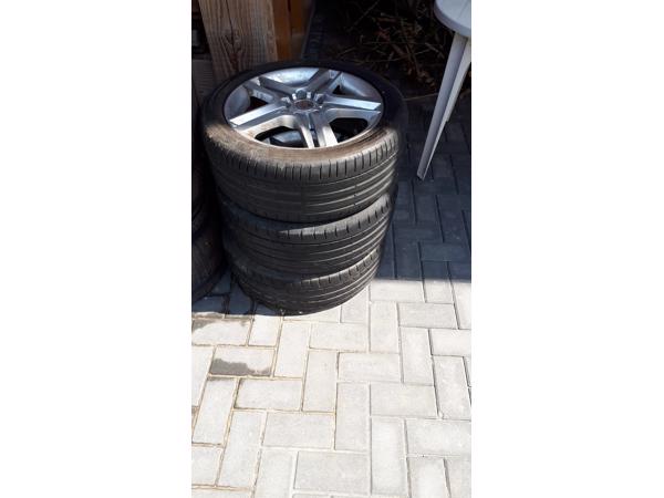 3 velgen te koop maat 225/45 afkomstig van Seat altea