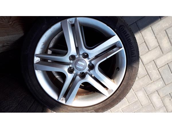 3 velgen te koop maat 225/45 afkomstig van Seat altea